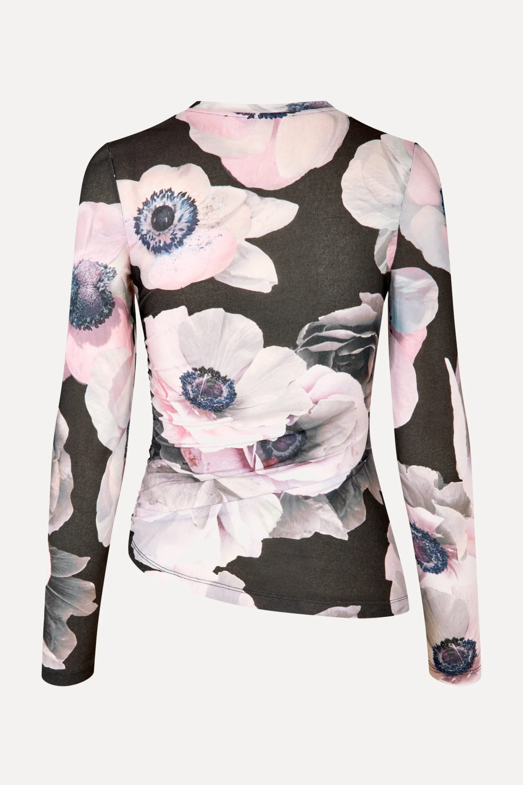 STINE GOYA Asymmetric Long Sleeve Top - Nostalgic Anemone NostalgicAnemone Clearance