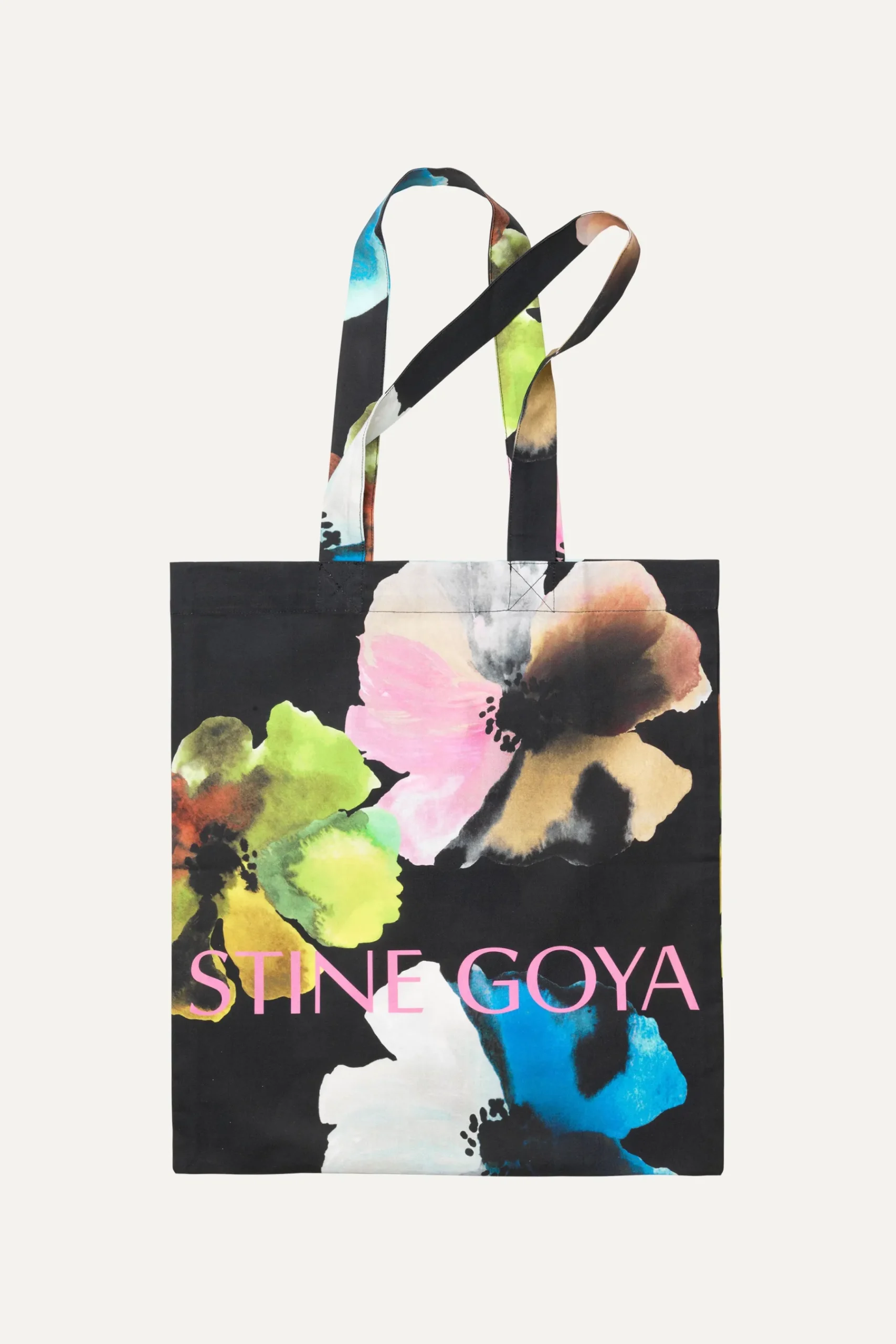 STINE GOYA Cotton Tote - Watercolor Bloom WatercolorBloom Discount
