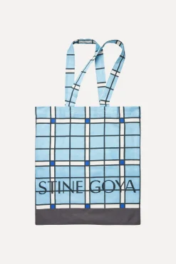 STINE GOYA Cotton Tote - Window Check WindowCheck Outlet