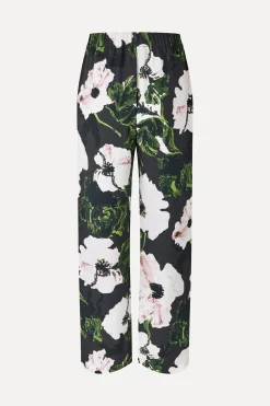 STINE GOYA Elasticated Long Pants - Umber Windflower UmberWindflower Online