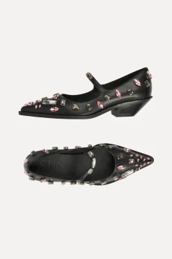 STINE GOYA Embellished Mary Jane - Black Online