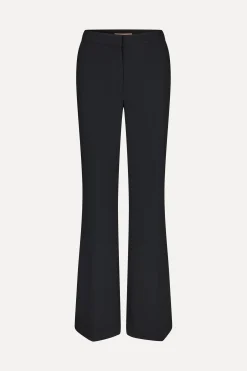 STINE GOYA Flared Long Pants - Black Flash Sale