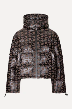 STINE GOYA Hooded Long Sleeve Puffer - SG Logo SGLogo Cheap