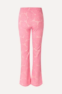 STINE GOYA Long Flared Elasticated Pants - Rose Relief RoseRelief Outlet