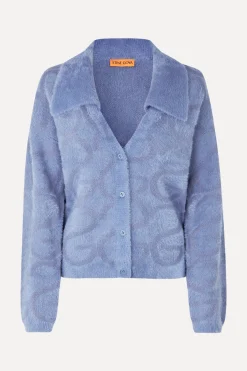 STINE GOYA Long Sleeve Cardigan - Infinity Blue InfinityBlue Hot