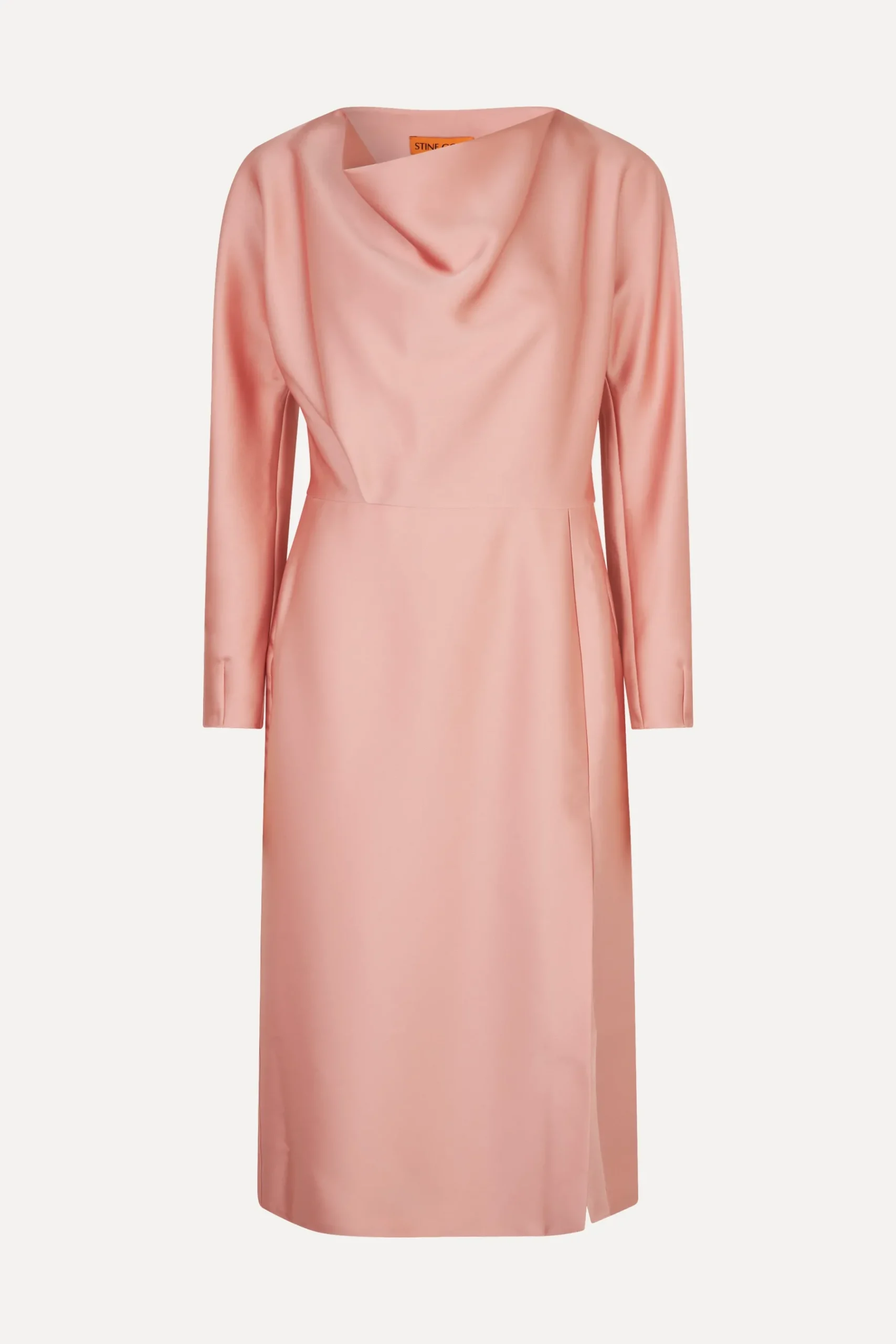 STINE GOYA Long Sleeve Midi Dress - Rose Tan RoseTan Clearance