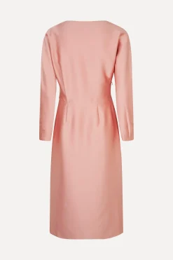 STINE GOYA Long Sleeve Midi Dress - Rose Tan RoseTan Clearance
