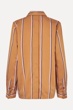 STINE GOYA Long Sleeve Shirt - Cocoa Stripes CocoaStripes Online