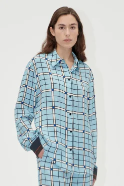 STINE GOYA Long Sleeve Shirt - Window Check WindowCheck New