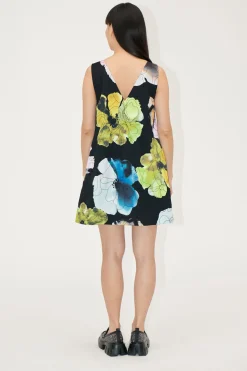 STINE GOYA Mini Dress - Watercolor Bloom WatercolorBloom Shop