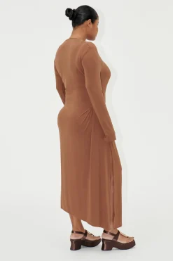 STINE GOYA SGAlya Dress - Brown Discount