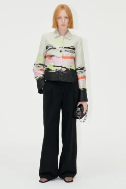 STINE GOYA SGAsha Pants - Jet Black JetBlack Cheap