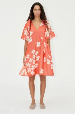 STINE GOYA SGCali Dress - Ditzy Poppies DitzyPoppies Discount