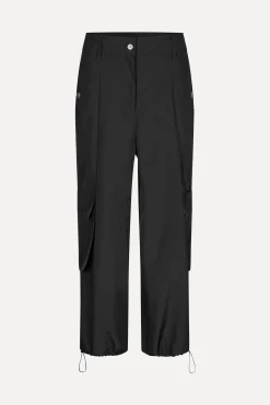 STINE GOYA SGChrissy Pants - Jet Black JetBlack Fashion