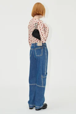 STINE GOYA SGDion Denim Pants - Trompe L'oeil TrompeL'oeil Flash Sale
