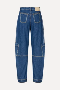 STINE GOYA SGDion Denim Pants - Trompe L'oeil TrompeL'oeil Flash Sale
