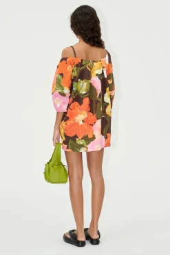 STINE GOYA SGElodie Dress - Summer Night Poppies SummerNightPoppies Sale