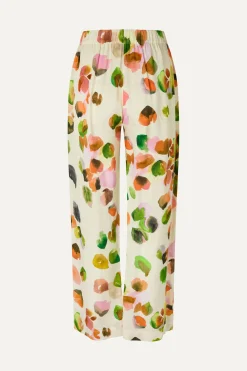 STINE GOYA SGFatou Pants - Watercolor Buds WatercolorBuds Outlet
