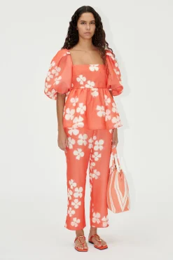 STINE GOYA SGIsra Pants - Ditzy Poppies DitzyPoppies Clearance