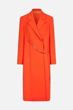 STINE GOYA SGJona Coat - Tangerine Tango TangerineTango Shop