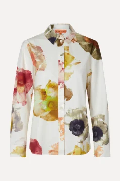 STINE GOYA SGMartina Shirt - Pastel Poppies PastelPoppies Fashion