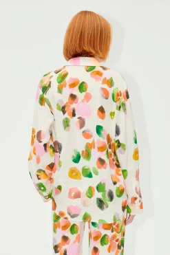 STINE GOYA SGSophia Shirt - Watercolor Buds WatercolorBuds Hot