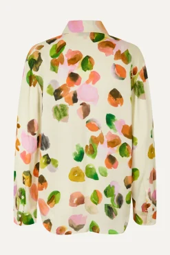 STINE GOYA SGSophia Shirt - Watercolor Buds WatercolorBuds Hot