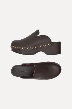 STINE GOYA SGStockholm Clogs - Chocolate Discount