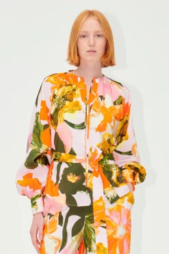 STINE GOYA SGVianna Blouse - Summer Day Poppies SummerDayPoppies Sale
