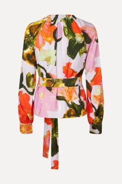 STINE GOYA SGVianna Blouse - Summer Day Poppies SummerDayPoppies Sale