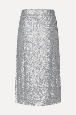 STINE GOYA Straight Midi Skirt - Steel Grey SteelGrey Cheap