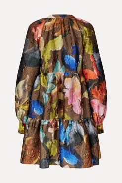 STINE GOYA Tier Voluminous Mini Dress - Aquarelle Garden AquarelleGarden Online