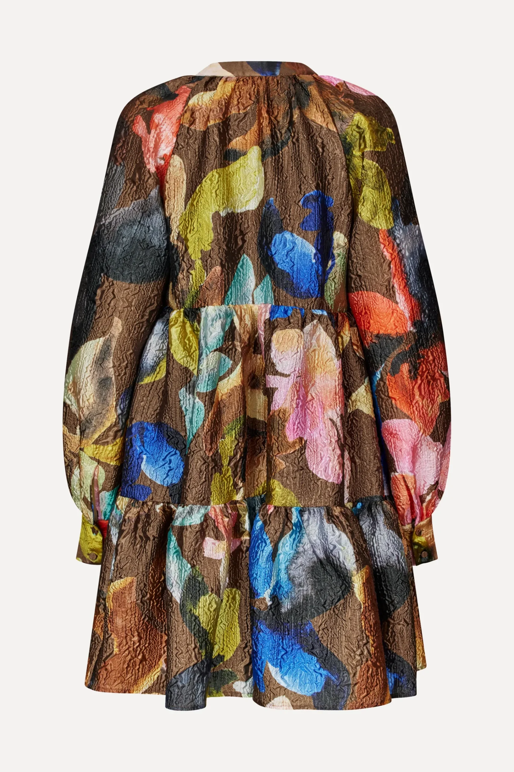 STINE GOYA Tier Voluminous Mini Dress - Aquarelle Garden AquarelleGarden Online